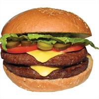 دوبل چیز برگر خونه -Double Cheese burger