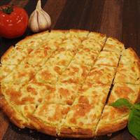 نان دوپخت ، سس ، سیر ، پنیرپیتزا ، کره نان سیر- Garlic Bread